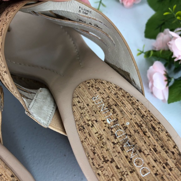 Donald J Pliner strappy brown sandals sz 8.5M - Picture 6 of 16